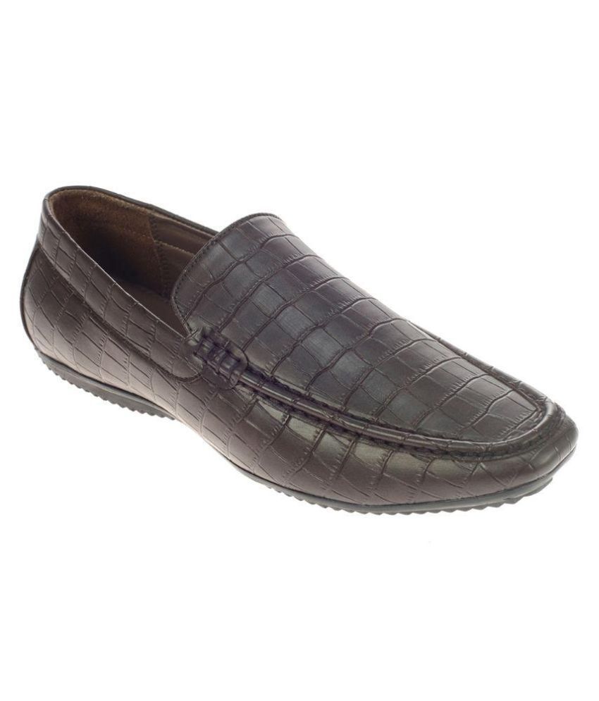 KHADIM Brown Loafers - Buy KHADIM Brown 