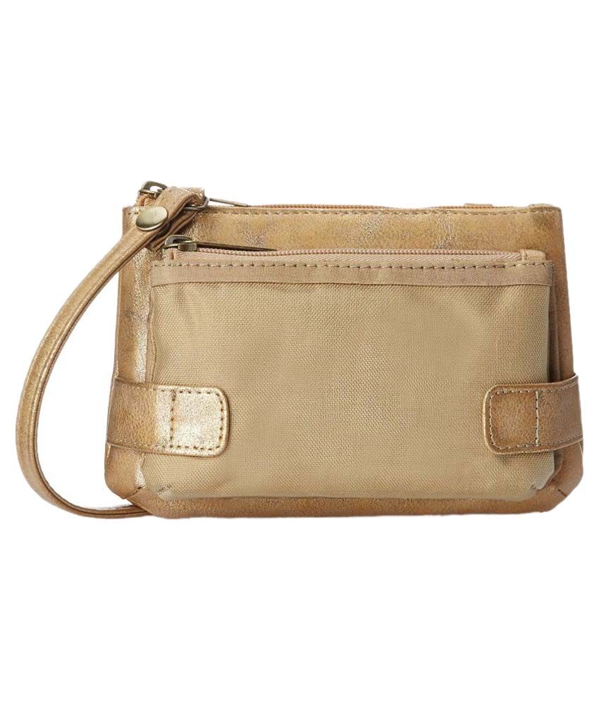 baggit vanity bag beige