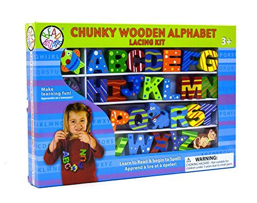 lacing alphabet beads