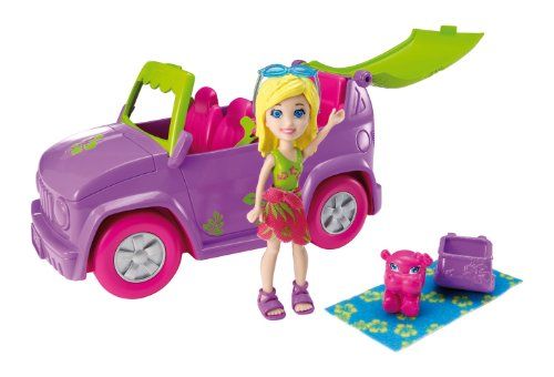 polly pocket vehicle