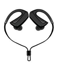 Envent LiveFit 510 Black Ear Buds Wireless Earphones With Mic Black