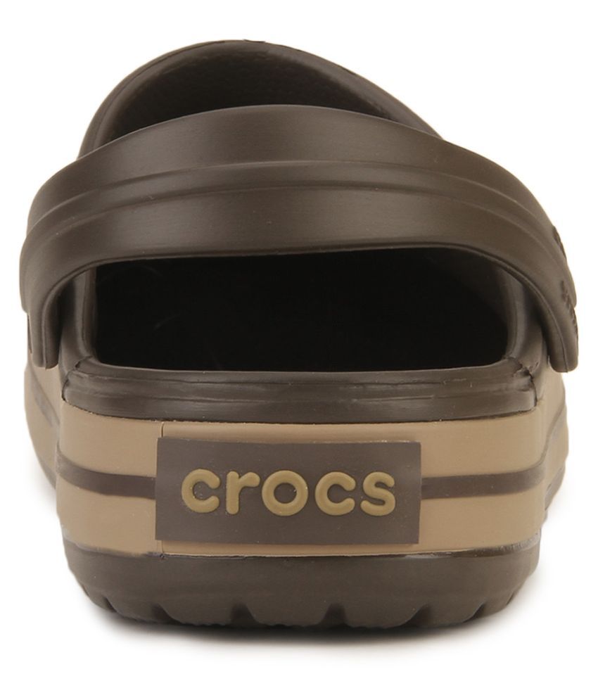 crocs brown sandals