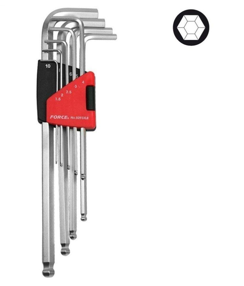Force Allen/Hex Keys 5093XLB Set of 9 Buy Force Allen/Hex Keys