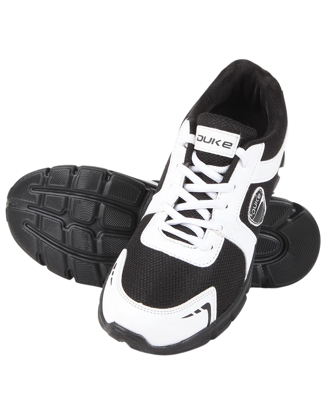 Duke Black Running Shoes - Buy Duke Black Running Shoes Online at Best ...