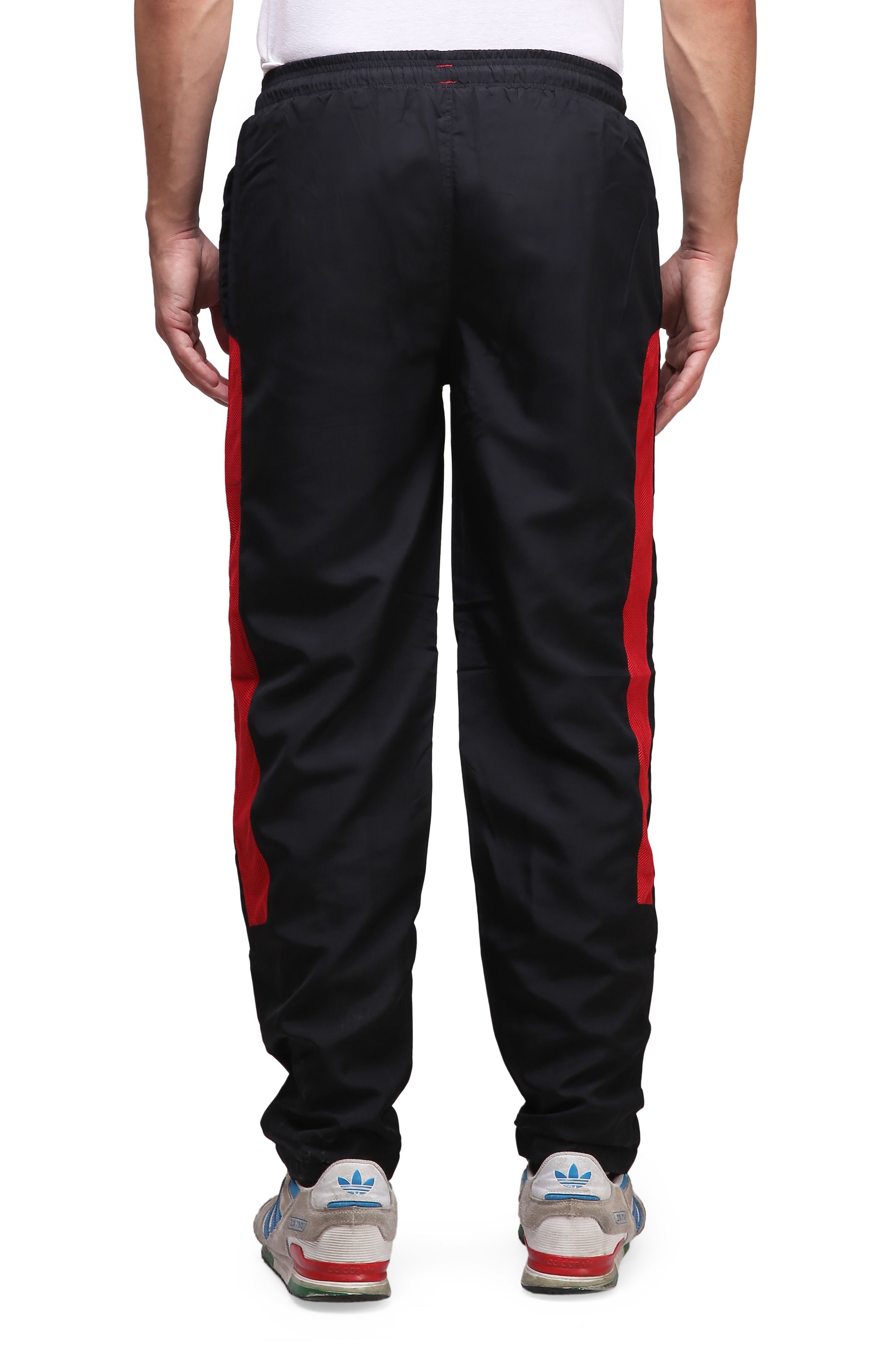 slim fit polyester track pants