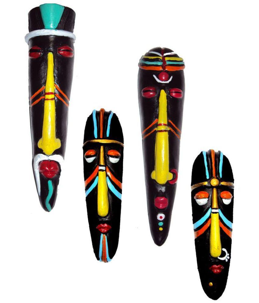 New Life Enterprise Mask Wall Hanging Set of 4 Buy New Life