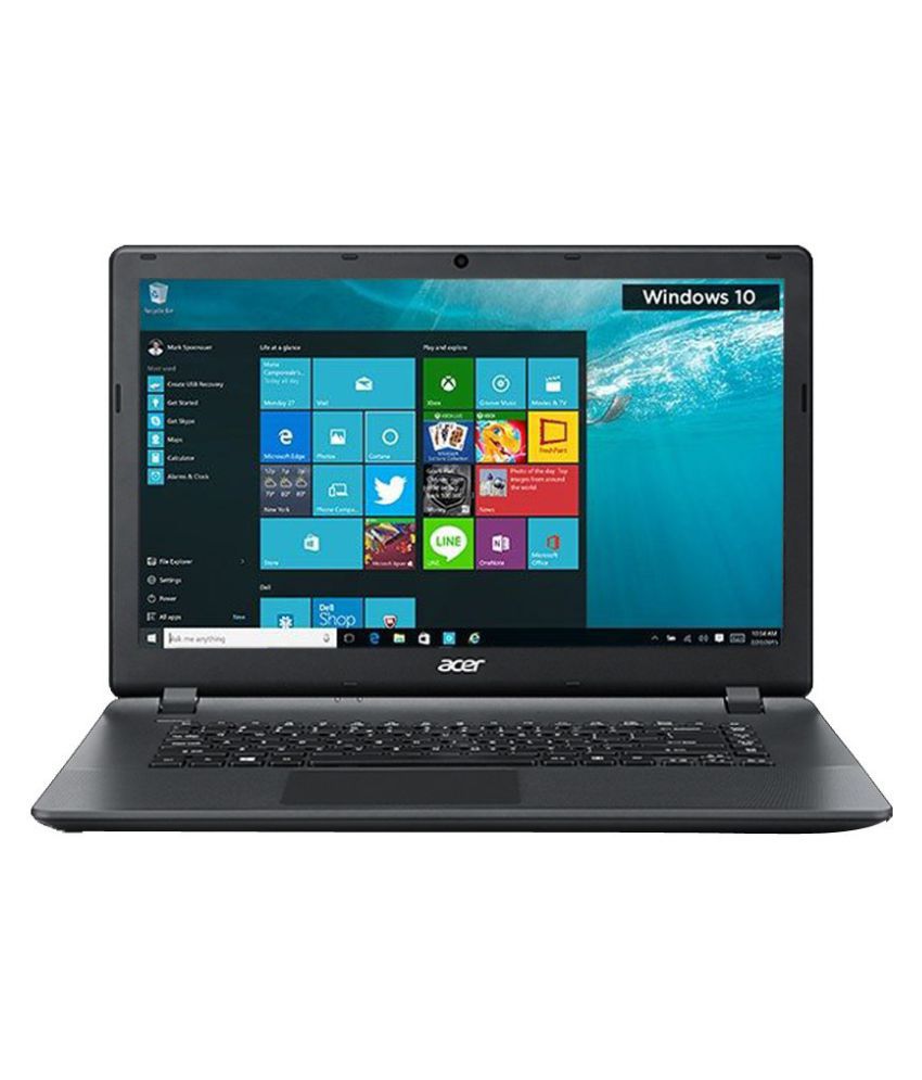     			Acer Aspire ES1-521 (UN.G2KSI.008) Notebook (AMD APU A4- 4GB RAM- 500GB HDD- 39.62 cm (15.6)- Windows 10) (Black)