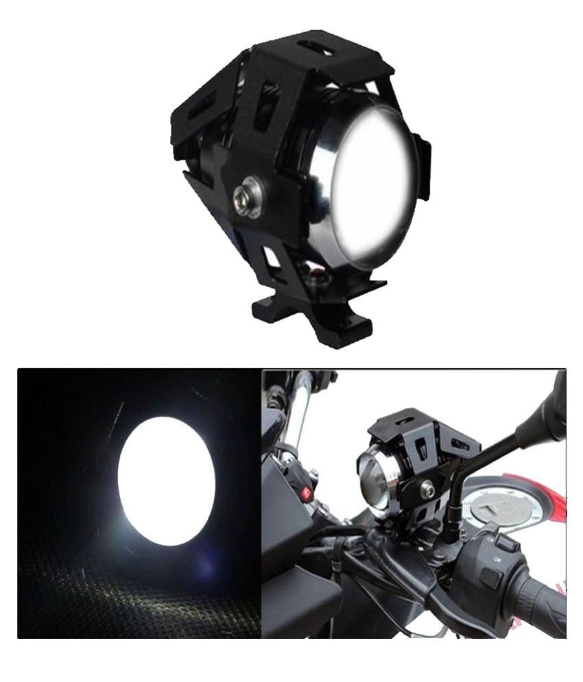 White Bike Projector LED Aux Light Buy White
