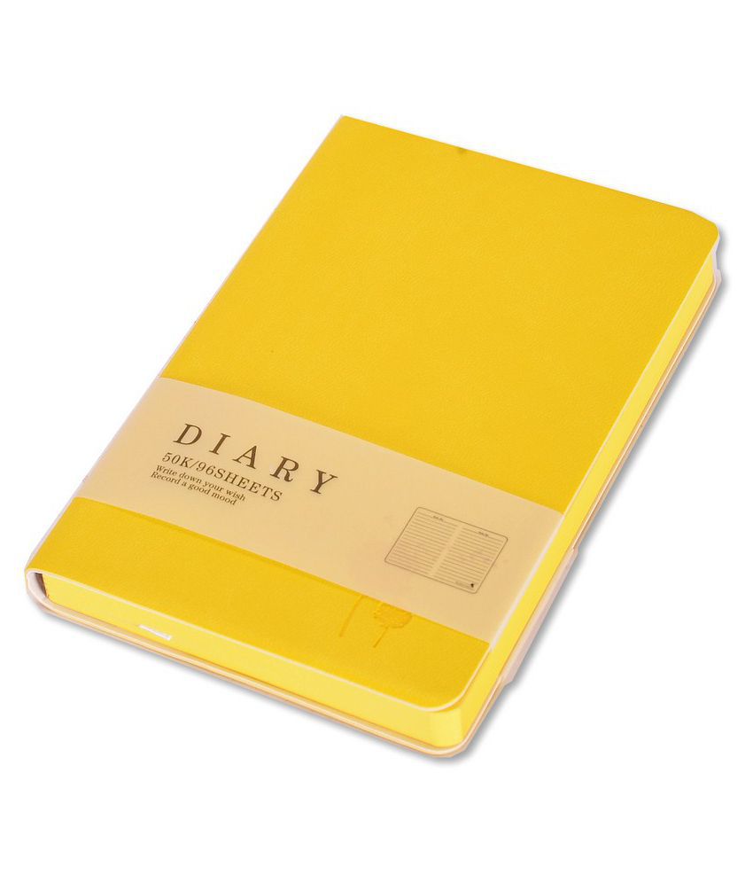 Enwraps Yellow Diary - 96 Pages: Buy Online at Best Price in India ...