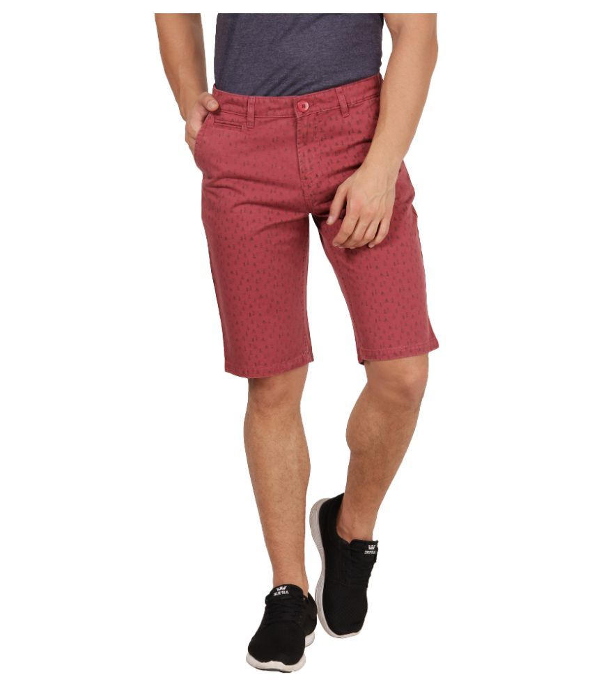 maroon sweat shorts