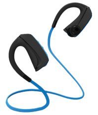 Envent LiveFit 510 Bluetooth Sports Earphone with Mic-Blue