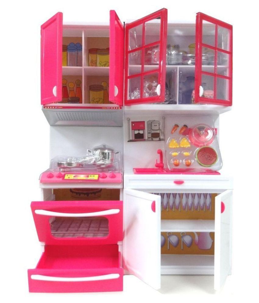 jvm luxury battery operated kitchen play set