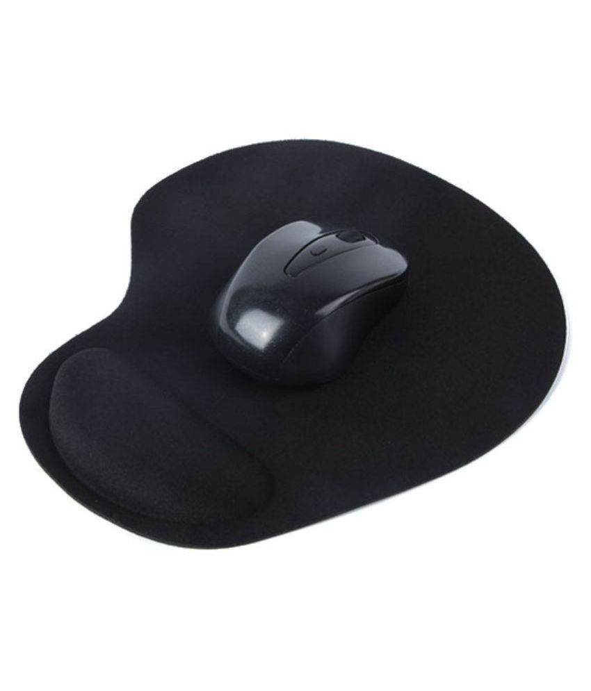 Ophion Wrist Comfort Mouse Pad With Gel For Pc/notebook/laptopBlack