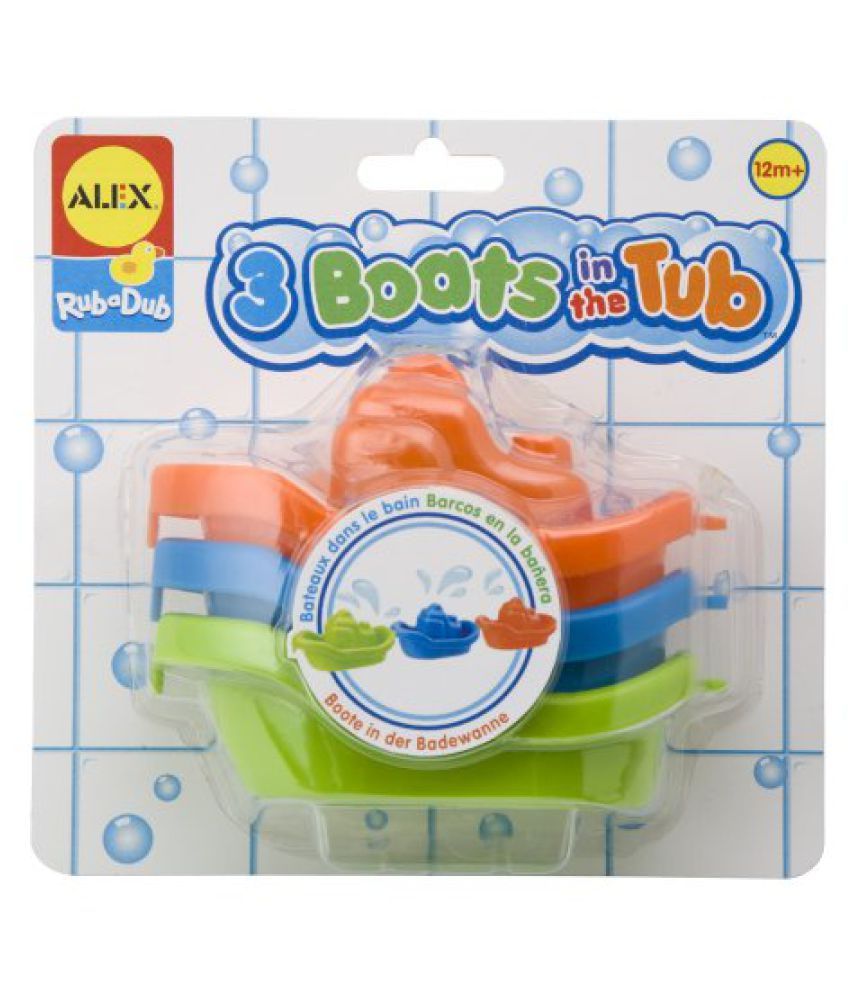 ALEXÂ® Toys -Bathtime Fun 3 Boats In The Tub 822W - Buy ALEXÂ® Toys ...