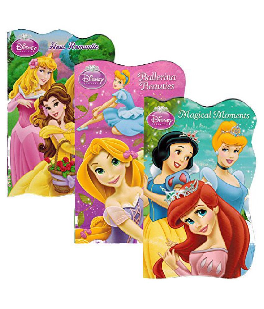 princess book with figurines