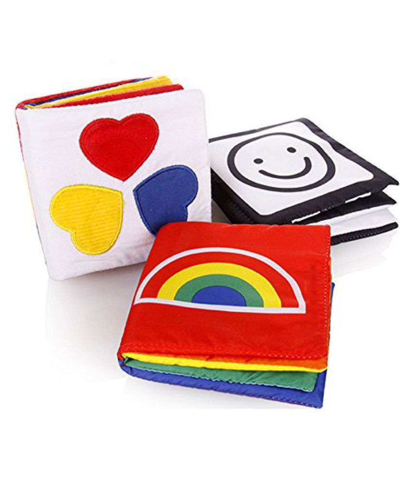 Glovion Little Baby Cloth Book Kid Soft Fabric Book Baby Early