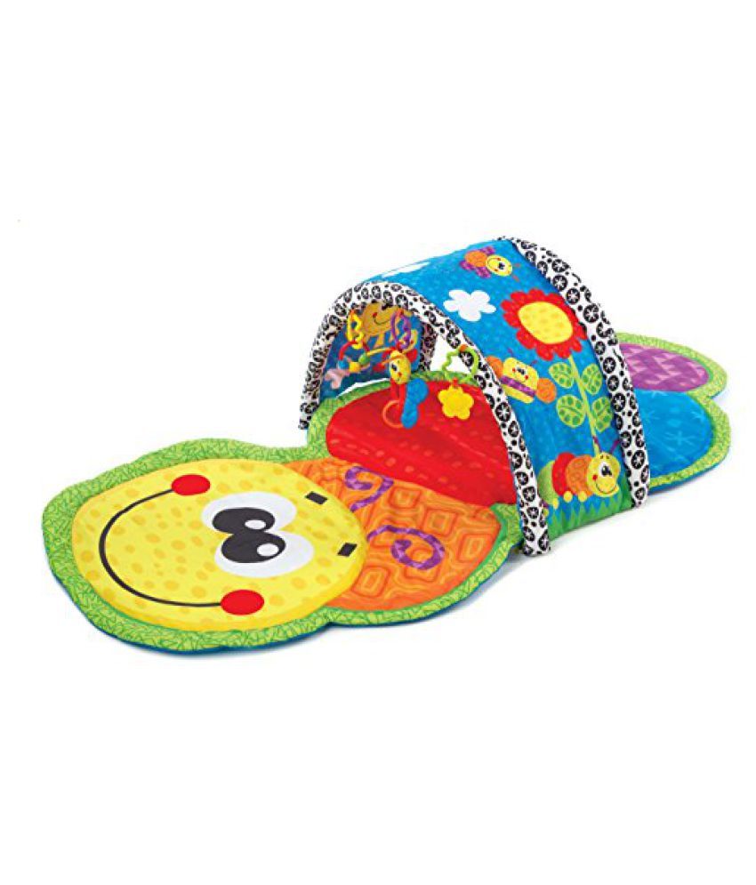 Playgro Tunnel Gym and Playmat for Baby, Caterpillar Buy Playgro