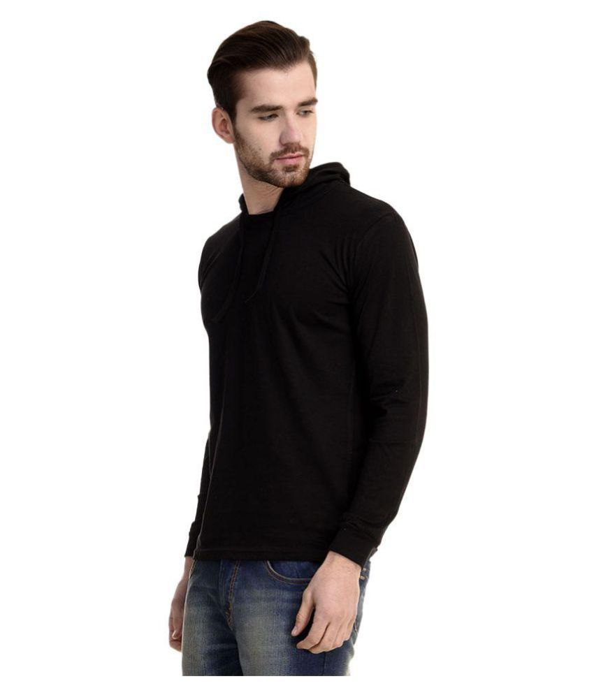 Mimoda Black Hooded Sweatshirt - Buy Mimoda Black Hooded Sweatshirt ...
