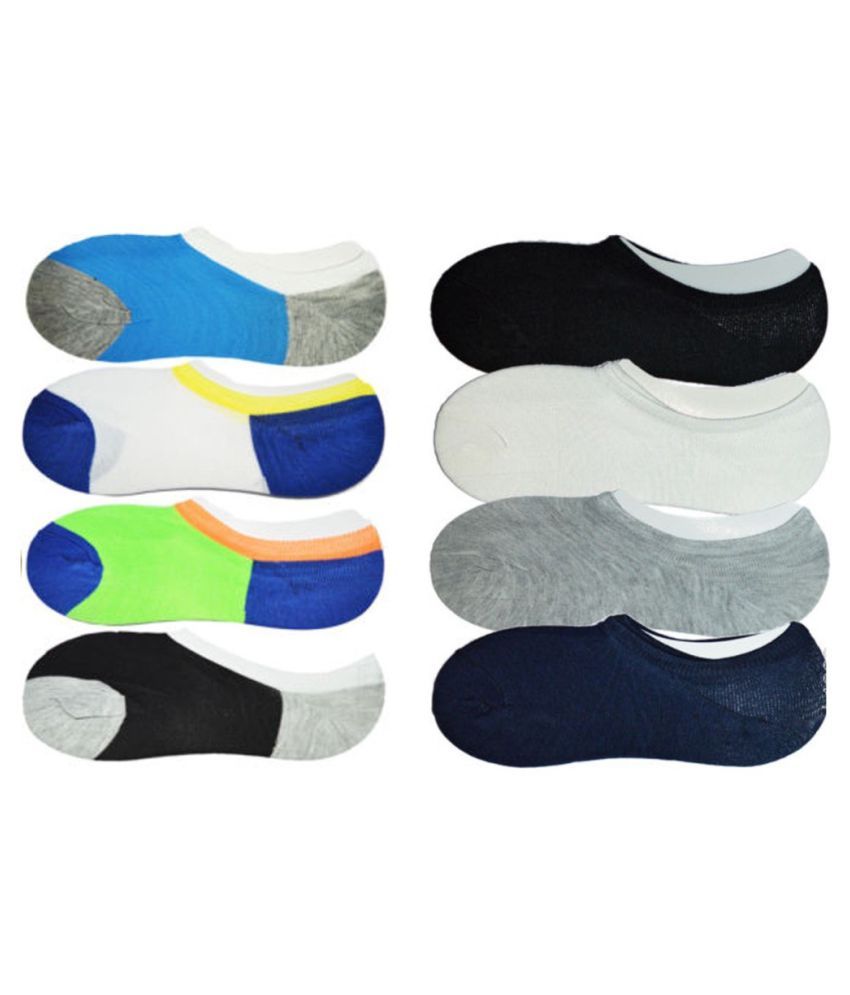 ME Stores Multi Casual No Show Socks Loafer Socks
