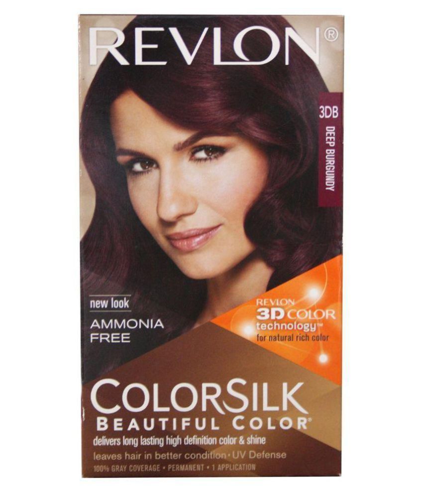 Revlon COLOR SILK HAIR WITH 3D COLOR 3D COLOR Hair Dye Hair Mask Cream ...