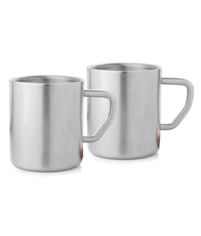 Mosaic Steel Coffee Mug 2 Pcs 200 Ml Online At Best Price In Mosaic Steel Coffee Mug 2 Pcs 200 Ml