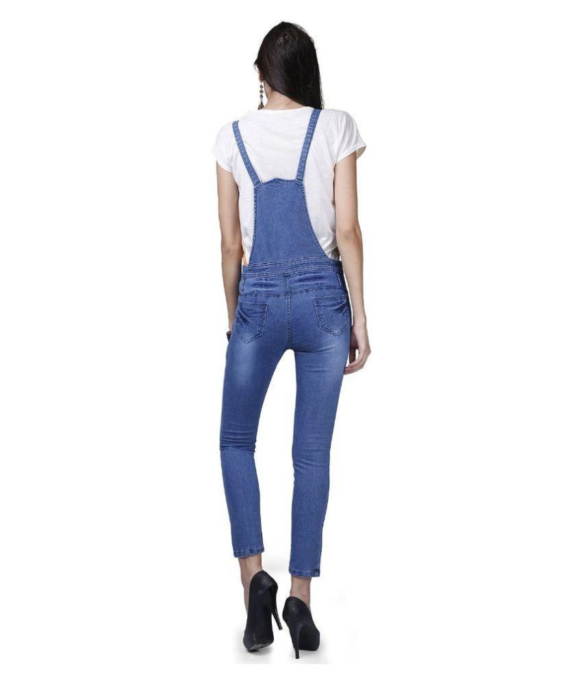 Indian Style Blue Denim Dungarees Buy Indian Style Blue Denim