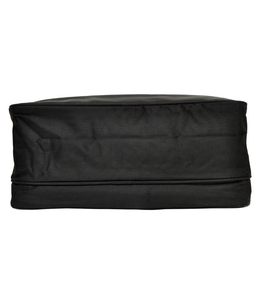 Priority Black Synthetic Office Bag Buy Priority Black Synthetic