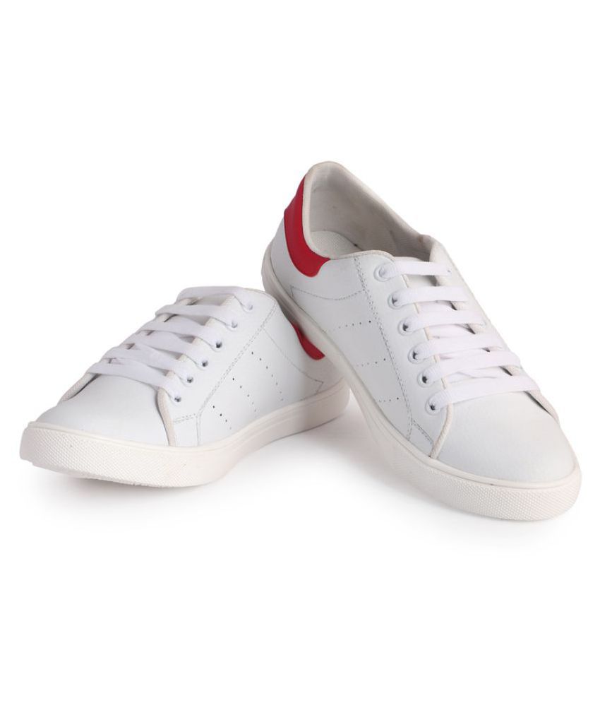 NE Shoes Sneakers White Casual Shoes - Buy NE Shoes Sneakers White ...