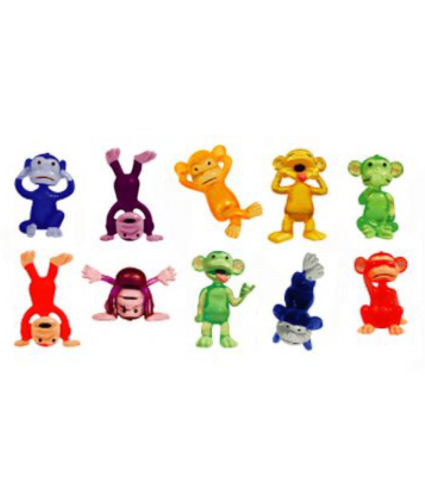 Funny Monkey Figures Tiny Plastic Monkey Figures 20 Party Favors