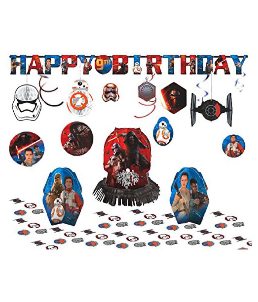 Star Wars Episode Vii Party Decoration Kit Honeycomb Decorations