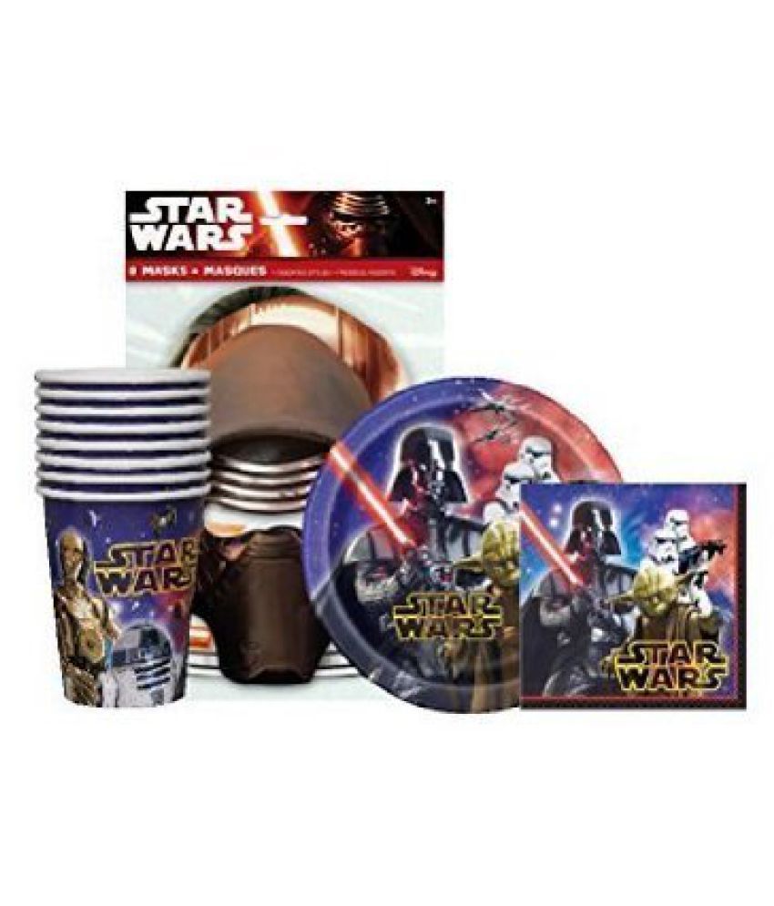 Star Wars Birthday Party Supplies Pack For 8 Guests 8 Star Wars