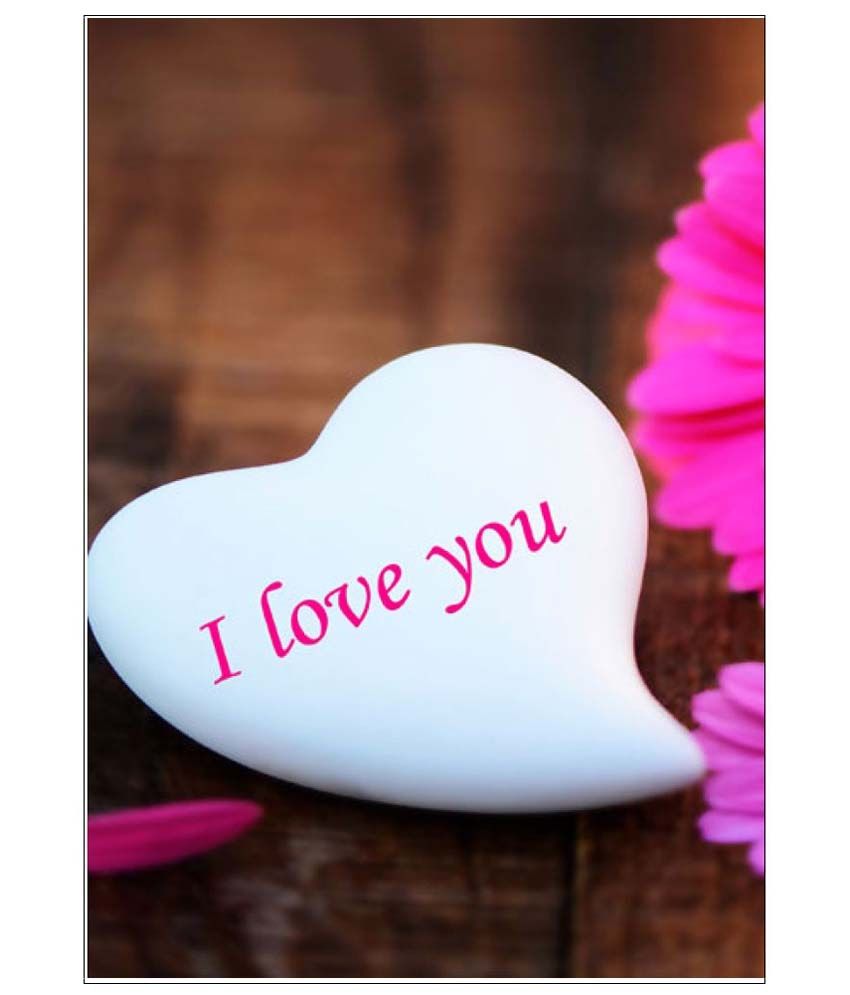 Ulta Anda L Love You From Heart A3 Non Tearable Paper Art Prints Without Frame Single Piece Buy Ulta Anda L Love You From Heart A3 Non Tearable Paper Art Prints Without