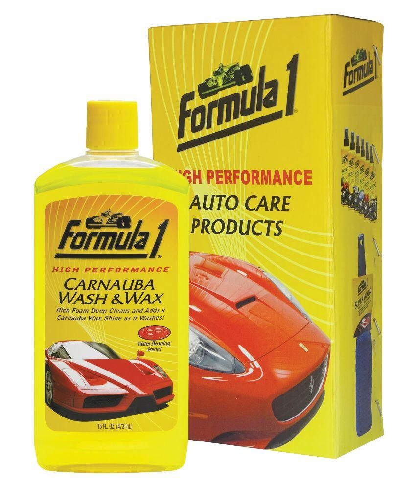 Formula 1 Carnauba Wash & Wax Car Shampoo 473 ml Buy Formula 1