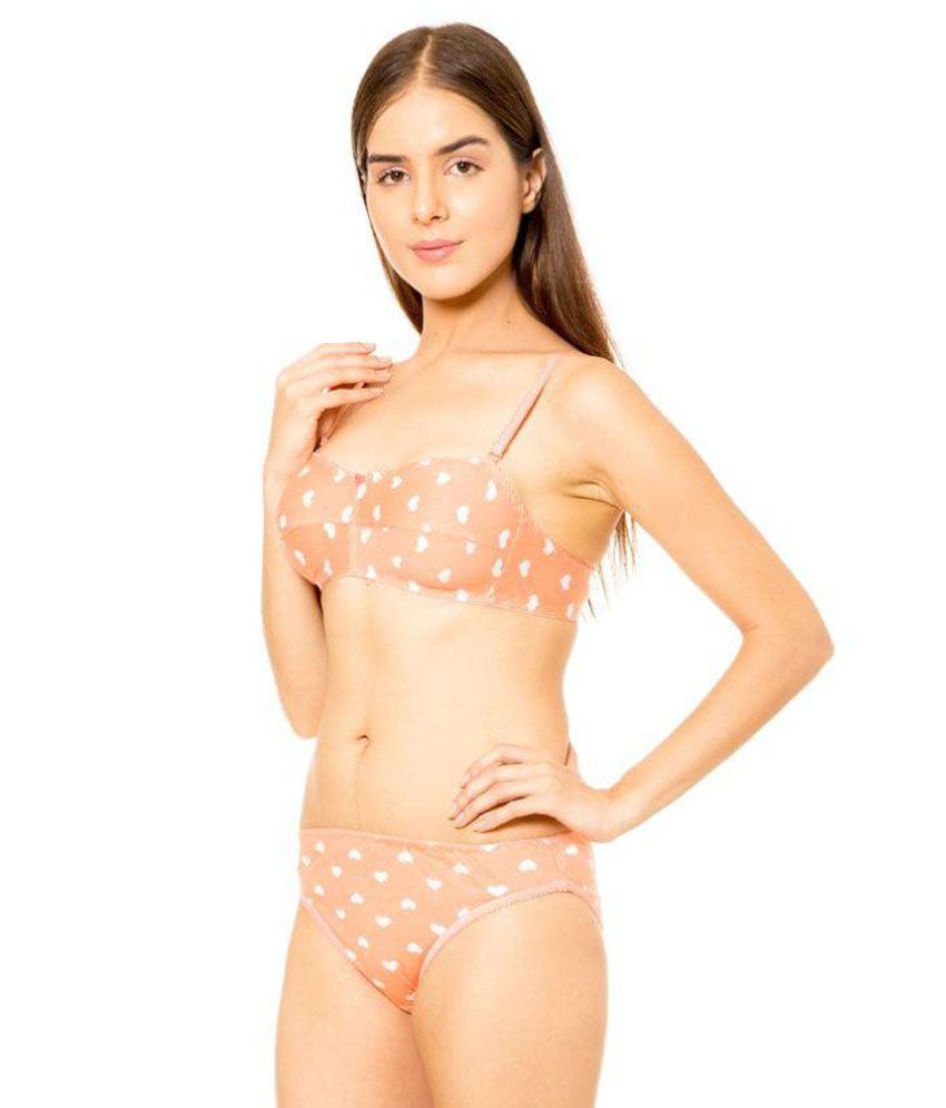 Buy Girlsz Orange Cotton Bikini Panties Online at Best ...