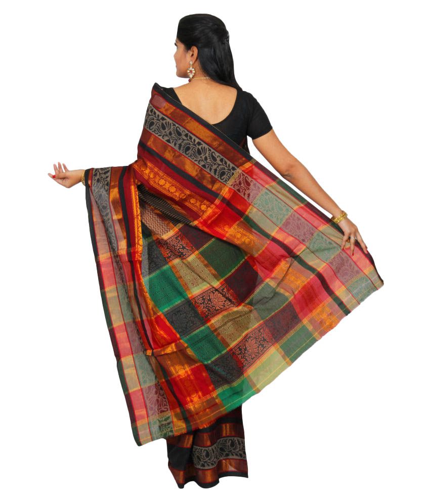 The Chennai Silks Silk Cotton Saree Buy The Chennai Silks Silk