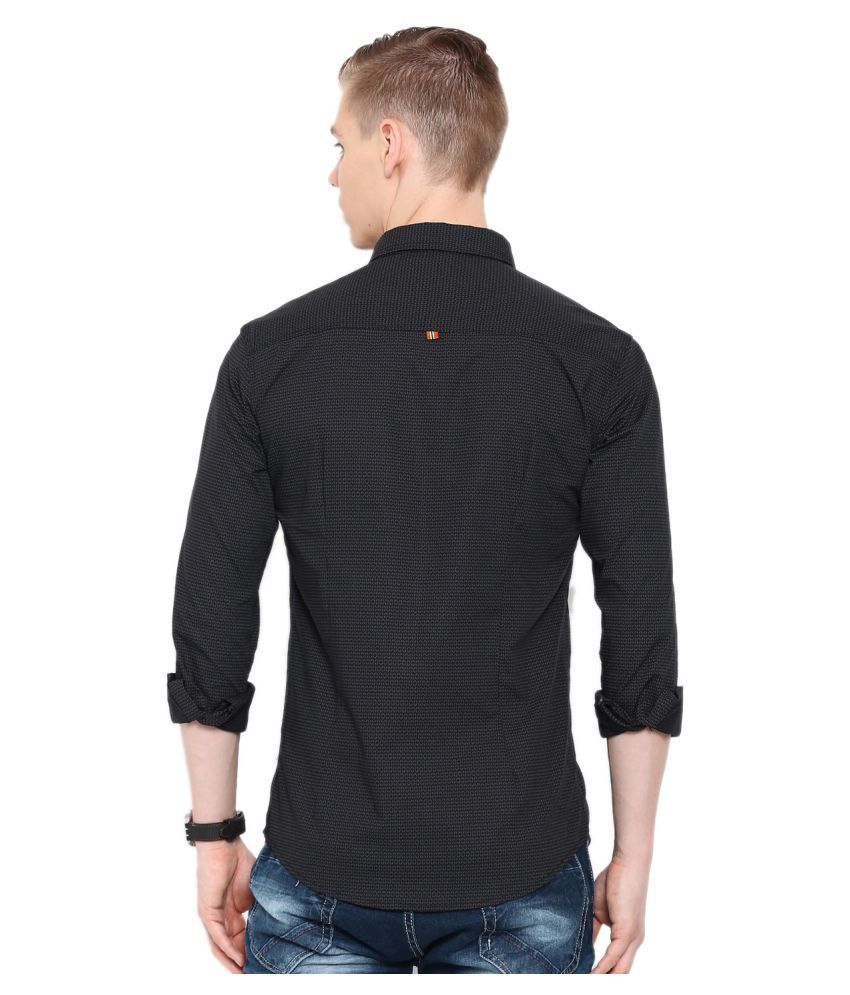 black slim fit tshirt