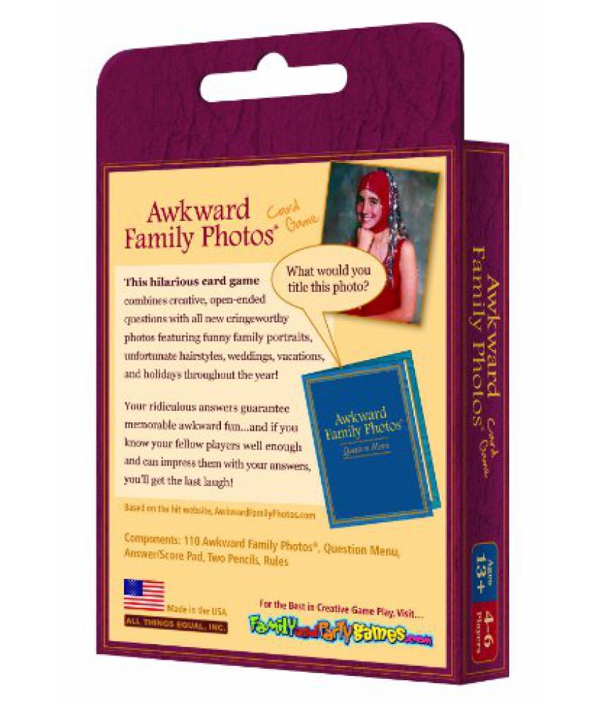 Awkward Family Photo Card Game - Buy Awkward Family Photo Card Game Online  at Low Price - Snapdeal