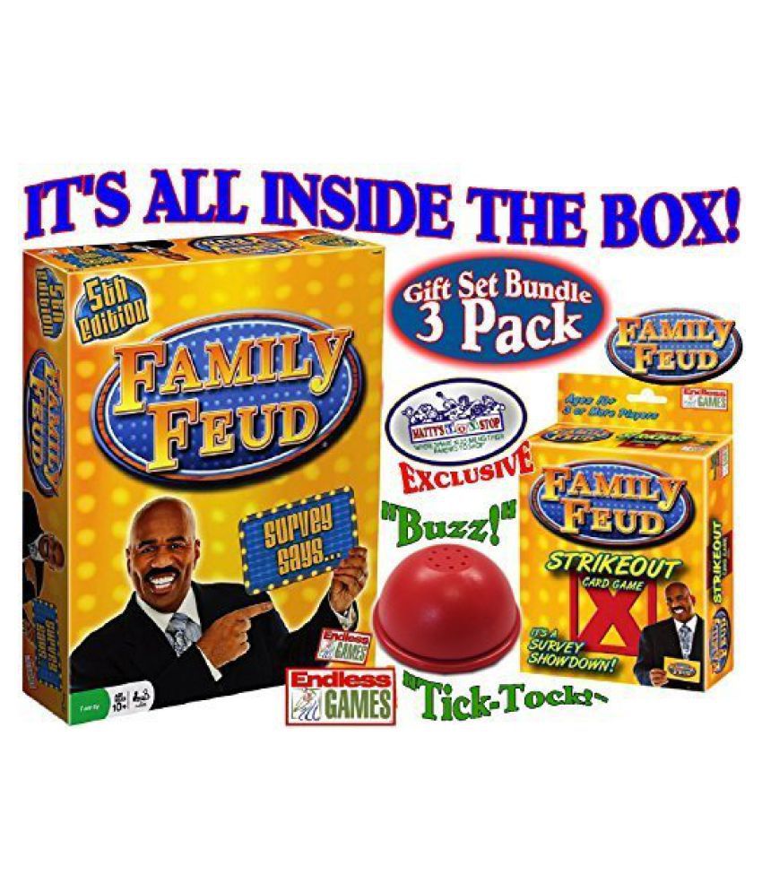 Endless Games Family Feud Strikeout Card Game for sale online 