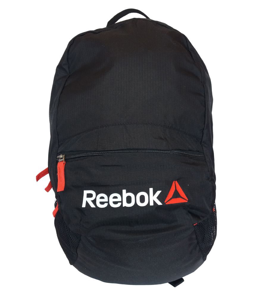 Reebok Black Backpack - Buy Reebok Black Backpack Online at Low Price ...