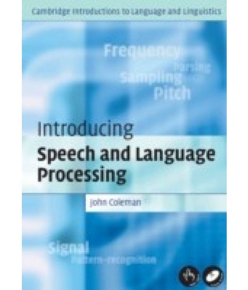 introducing speech and language processing