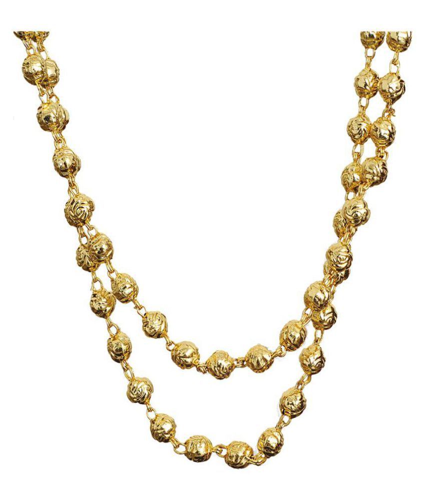 Womens Trendz Mohan Mala 24K Gold Plated Alloy Necklace - Buy Womens ...