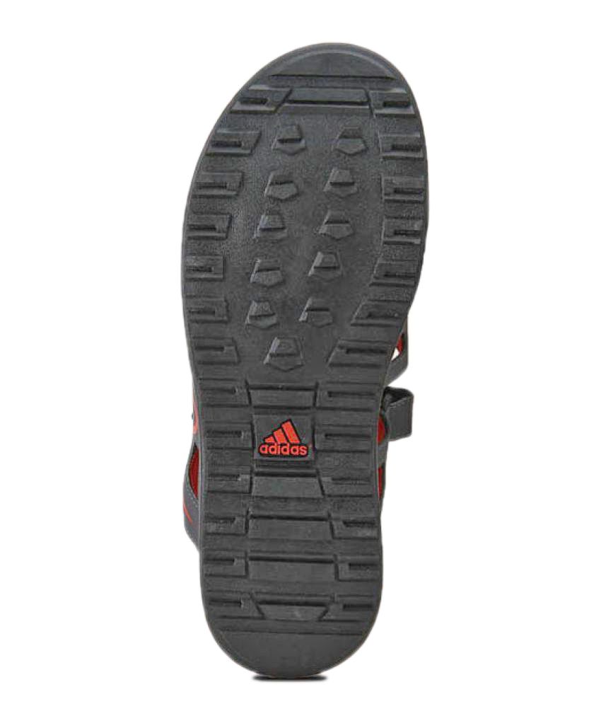 Adidas Black Floater Sandals