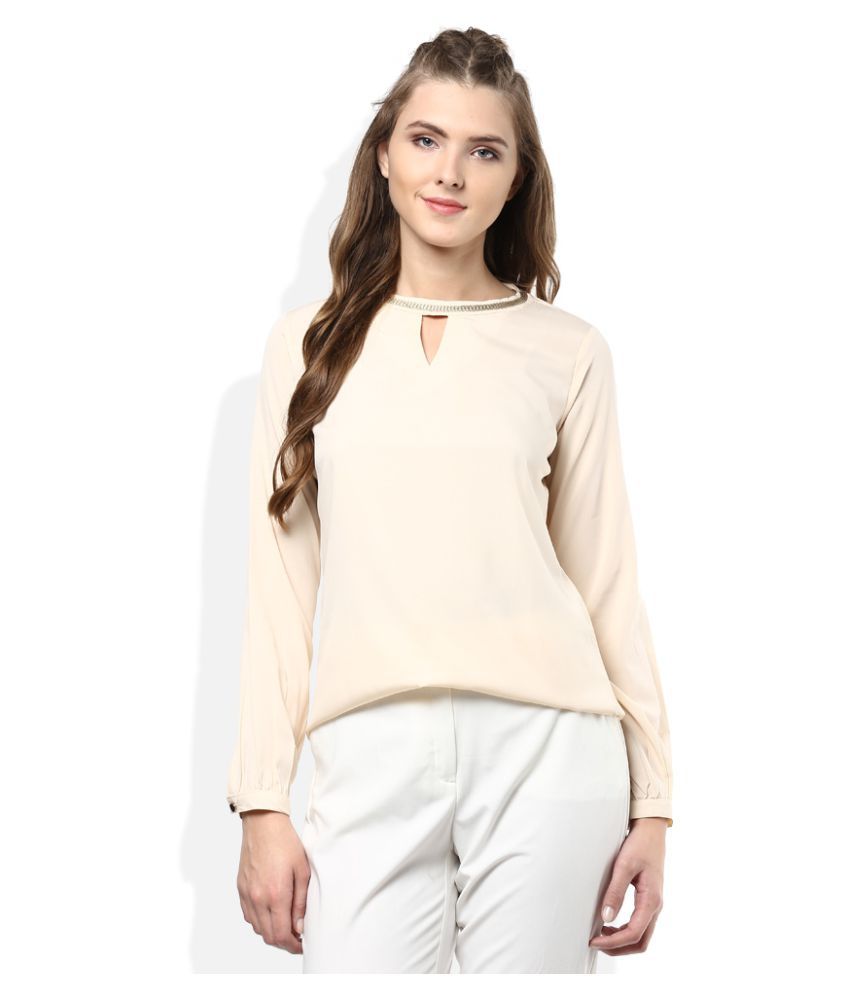     			Style Quotient By NOI Poly Crepe Regular Tops