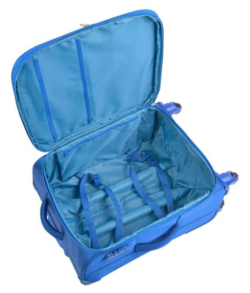 Delsey Light Blue L(Above 70cm) Check-in Soft Flight Luggage - Buy ...