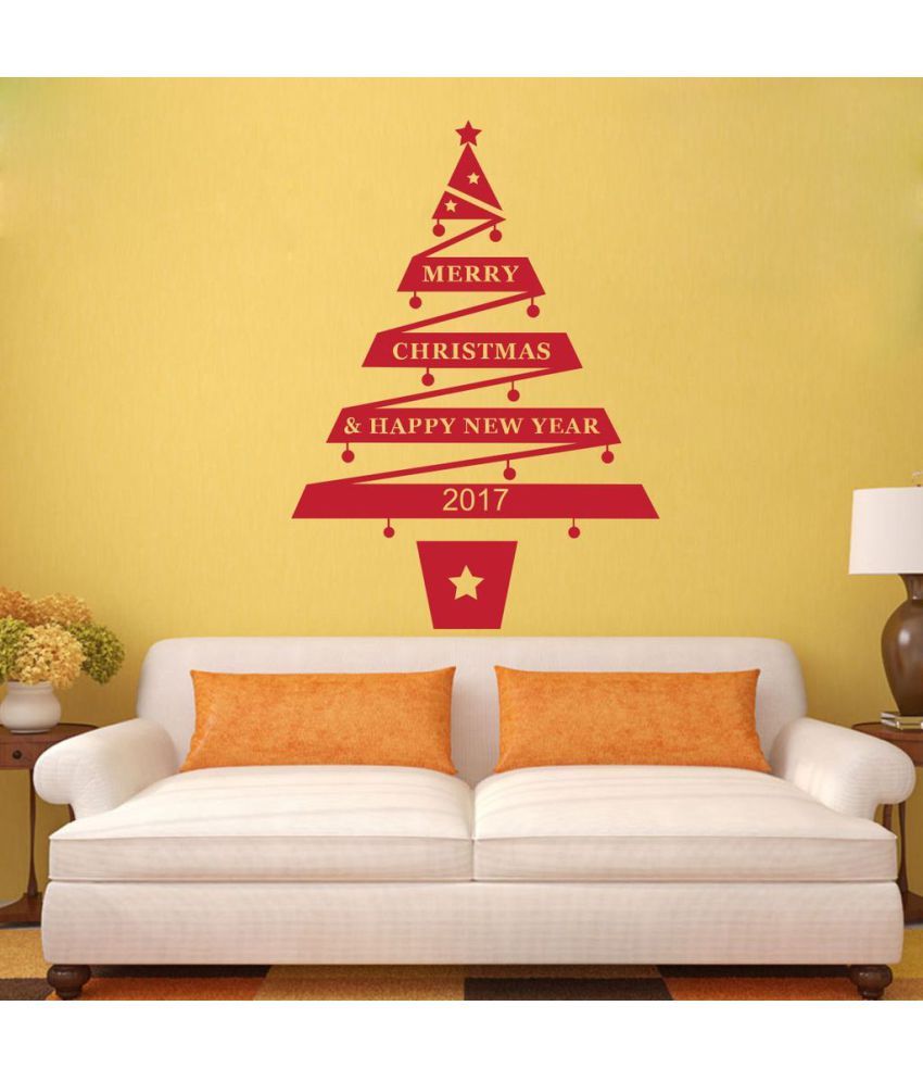     			Decor Villa Happy New Year Vinyl Wall Stickers