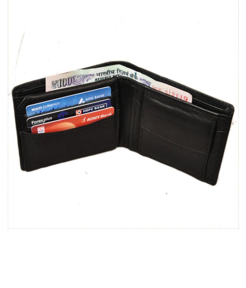 Zenx Black Casual Regular Wallet: Buy Online at Low Price in India ...