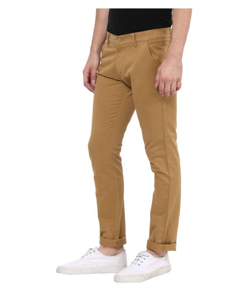 dark khaki trousers