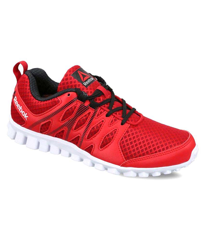 Reebok Red Running Shoes - Buy Reebok Red Running Shoes Online at Best ...