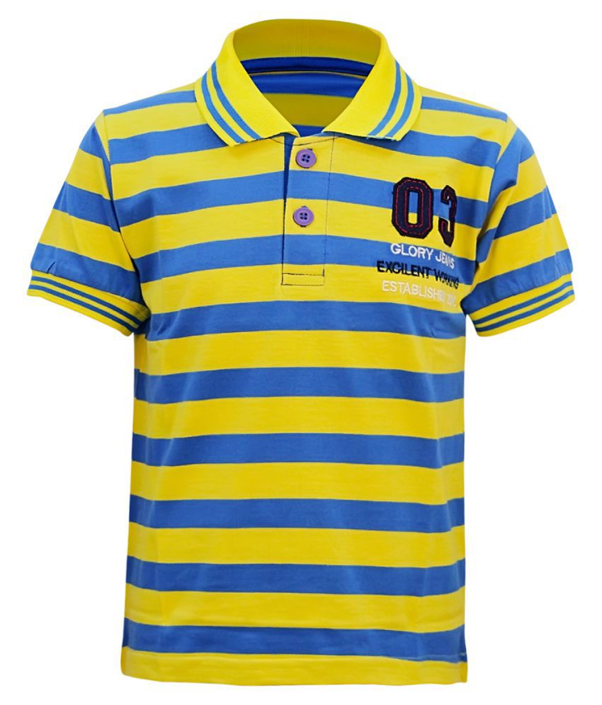 Kothari Boys Cotton Polo T-Shirt Pack of 1
