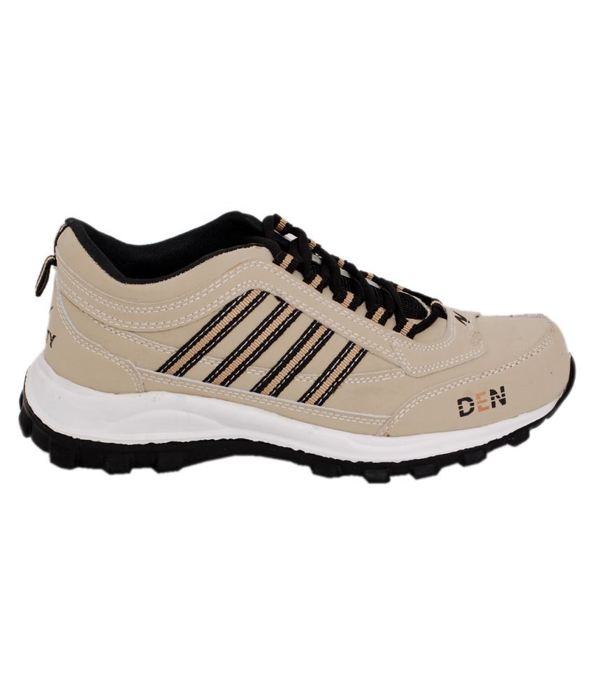 campus discovery beige running shoes